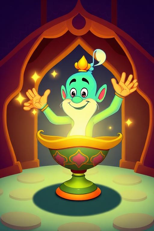 Le Jinn de la Lampe